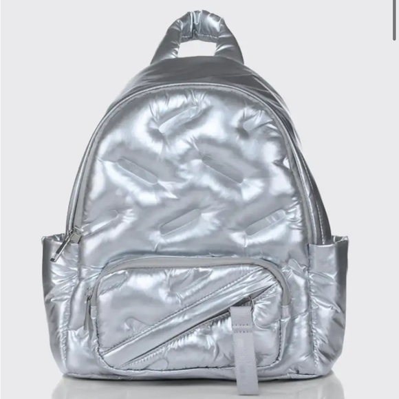 Go Dash Dot Silver Mini Backpack - Picture 1 of 6
